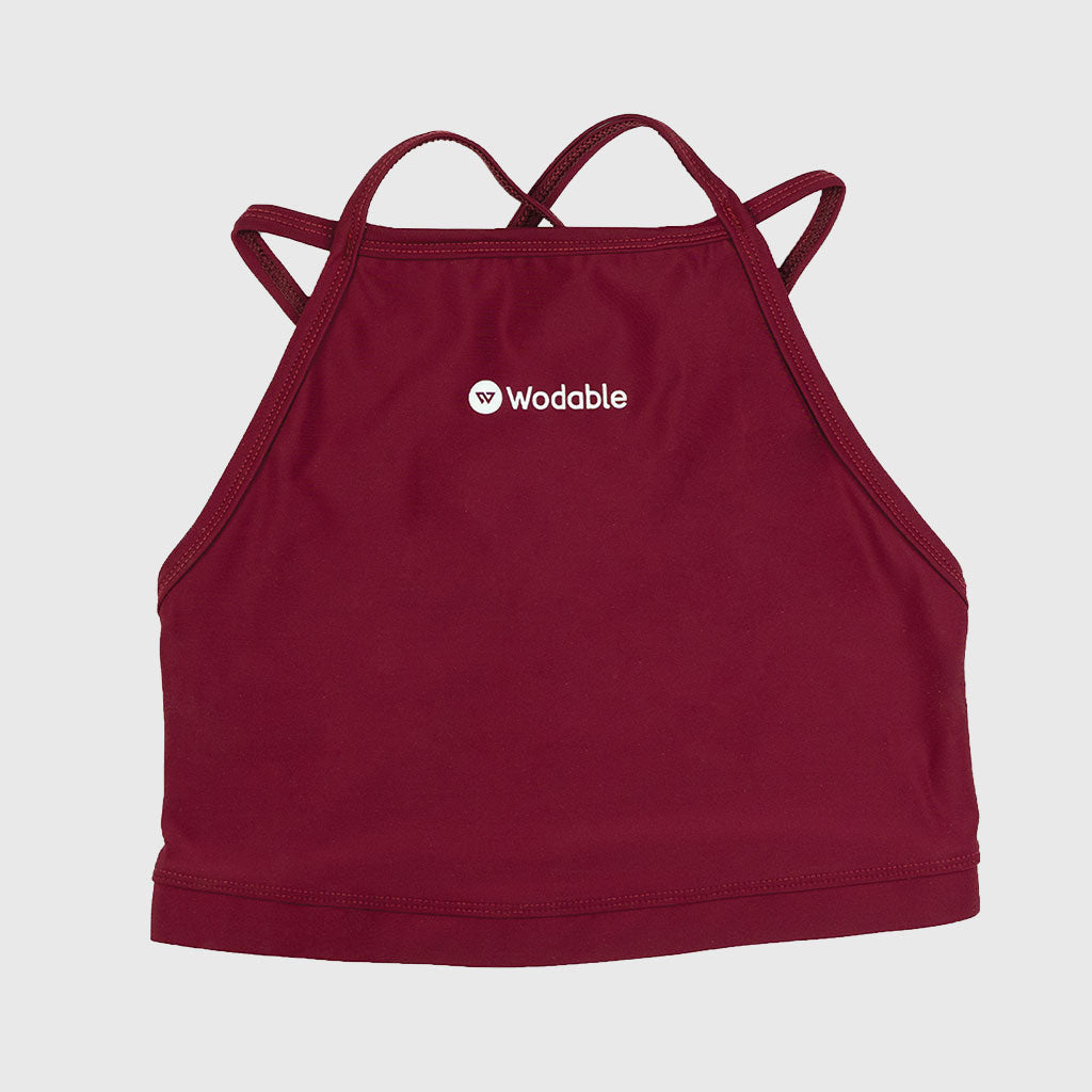 Wodable Women's Essential High Neck Bra