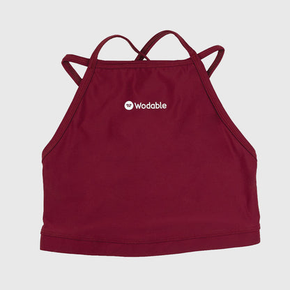 Wodable Women's Essential High Neck Bra