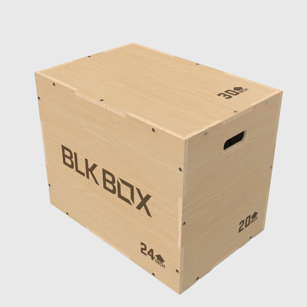 BLK BOX 3 in 1 Wooden Plyo Jump Box