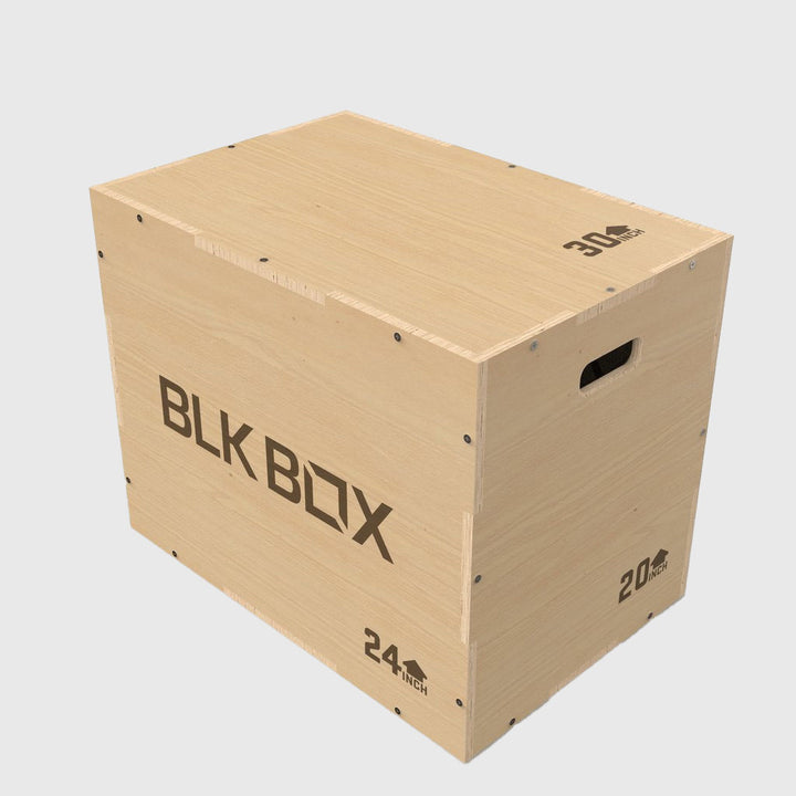 BLK BOX 3 in 1 Wooden Plyo Jump Box