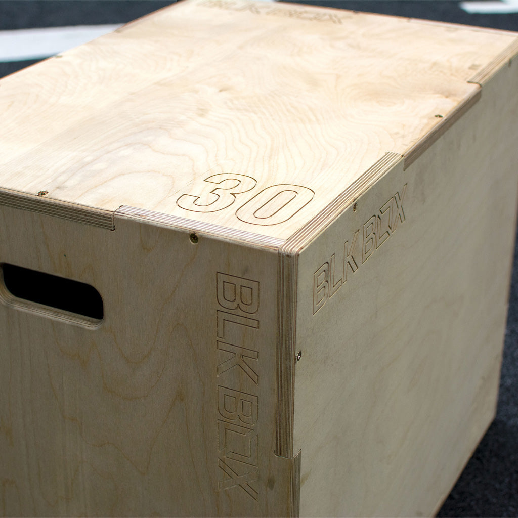 BLK BOX Heavy Duty 3-in-1 Wooden Plyo Jump Box