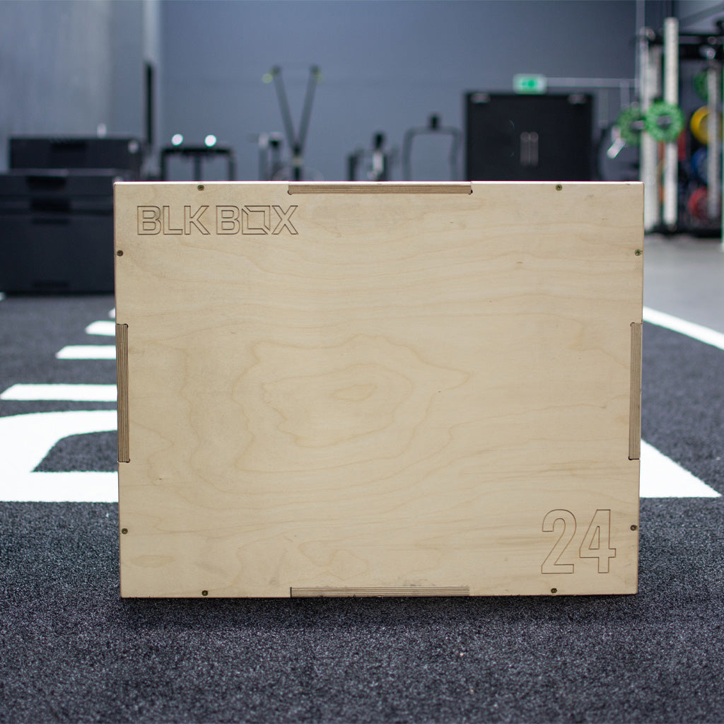 BLK BOX Heavy Duty 3-in-1 Wooden Plyo Jump Box