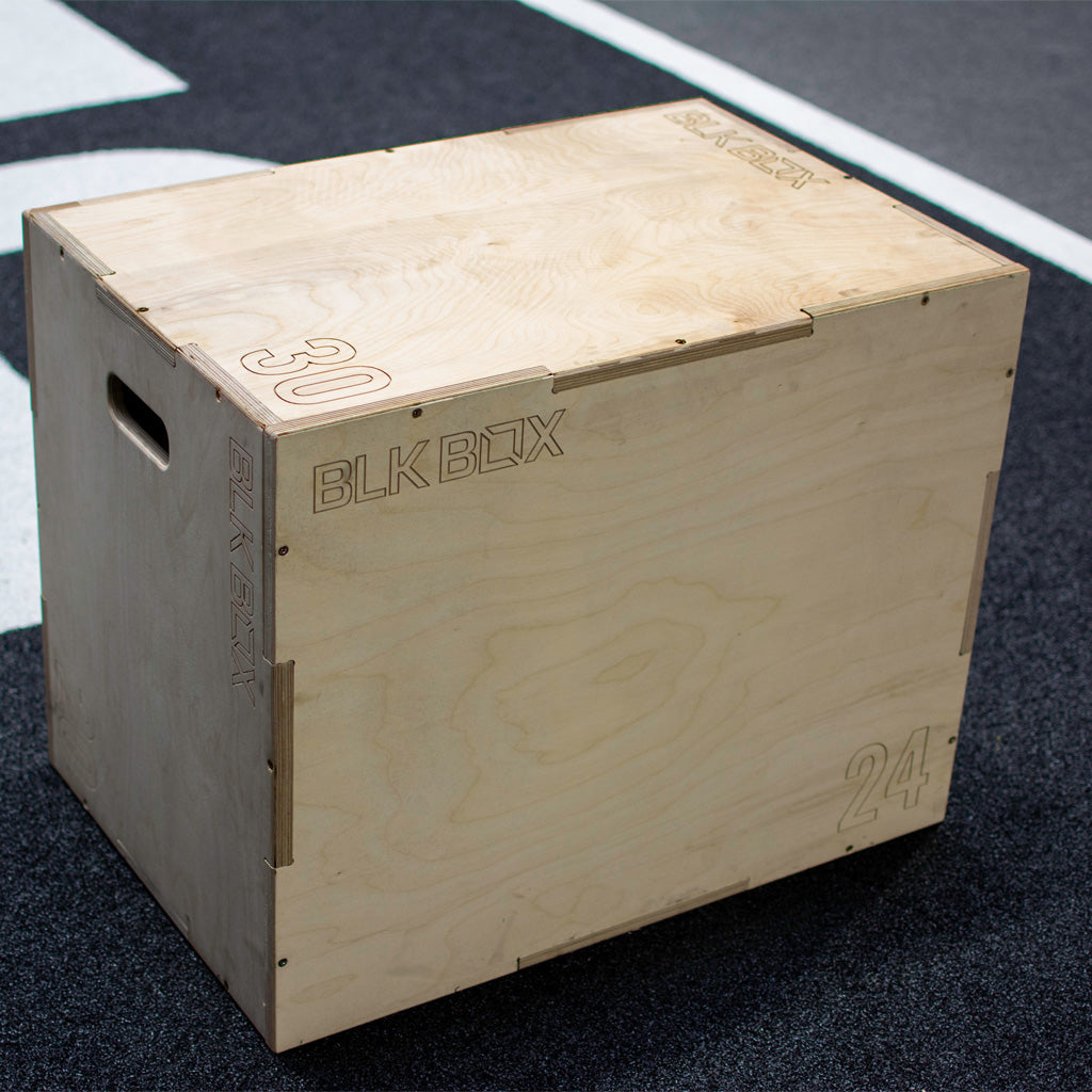 BLK BOX Heavy Duty 3-in-1 Wooden Plyo Jump Box