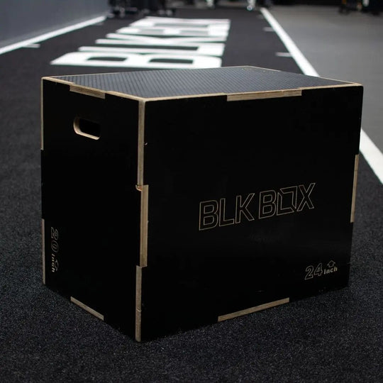 Anti - Slip 3in1 Wooden Plyo Jump Box | BLK BOX