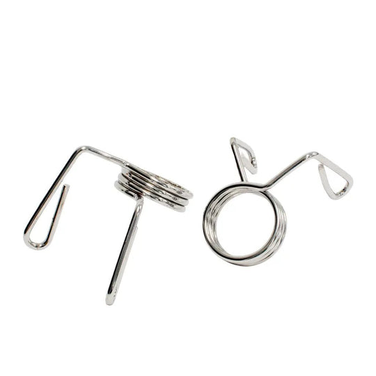 Barbell Spring Collars (Pair) - BLK BOX
