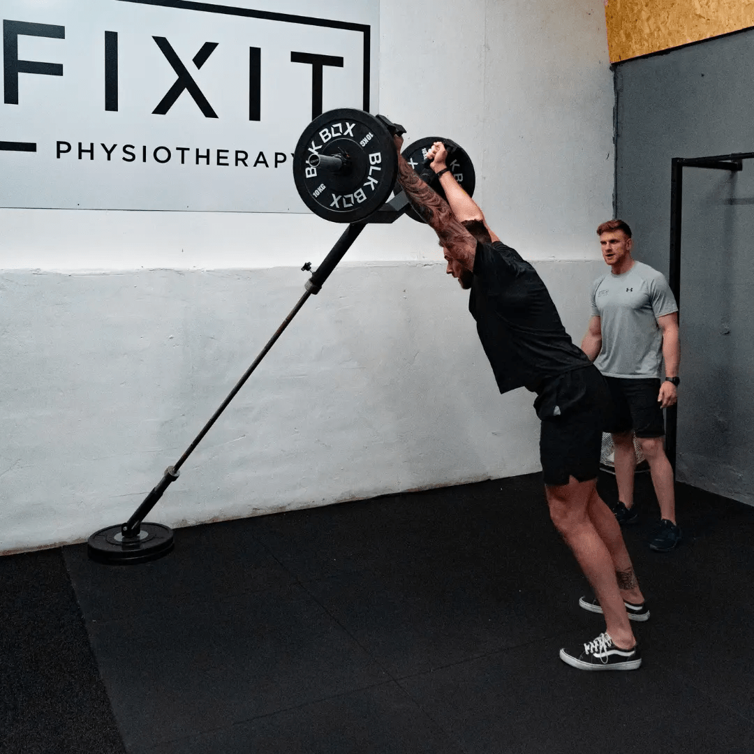 Bumper Plate Landmine - BLK BOX