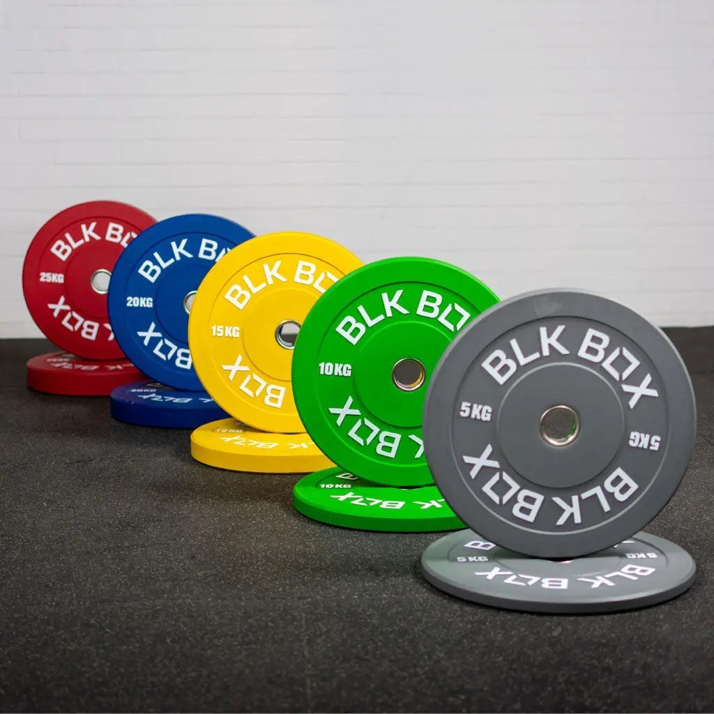 Coloured HD Bumper Weight Plates (2024) - BLK BOX