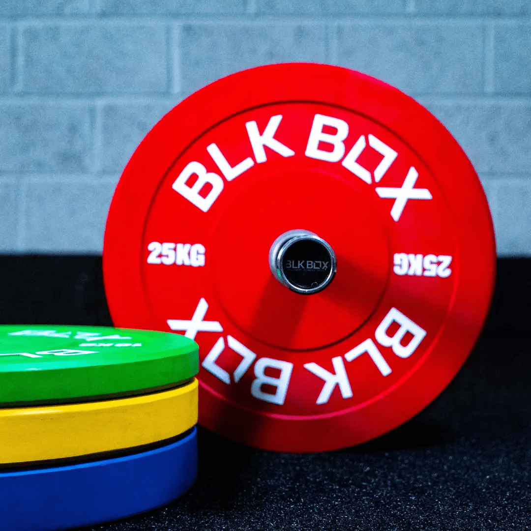 Coloured HD Bumper Weight Plates (2024) - BLK BOX