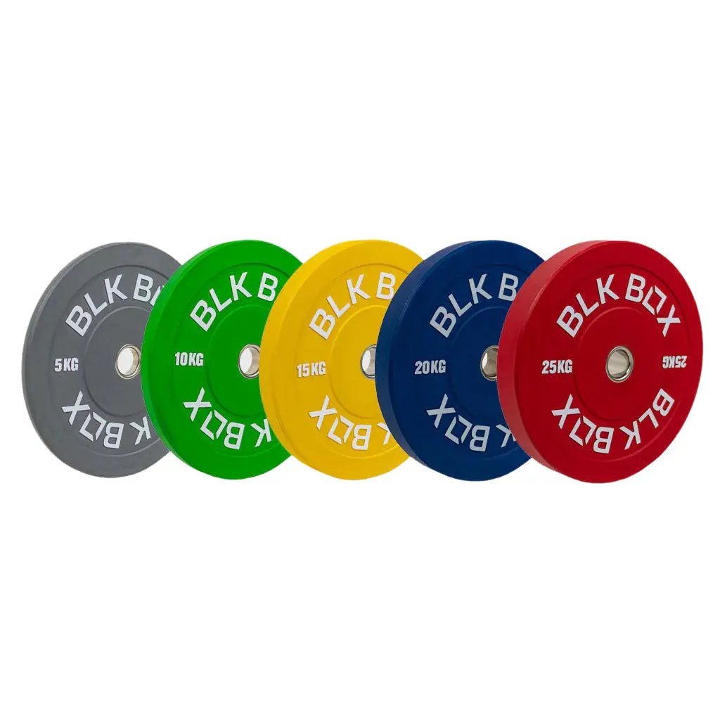 Coloured HD Bumper Weight Plates (2024) - BLK BOX