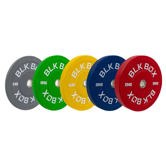 Coloured HD Bumper Weight Plates (2024) - BLK BOX