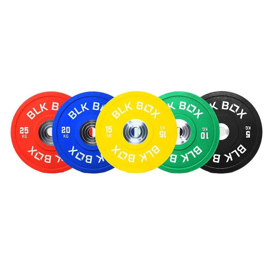 Coloured Urethane Weight Plate - BLK BOX