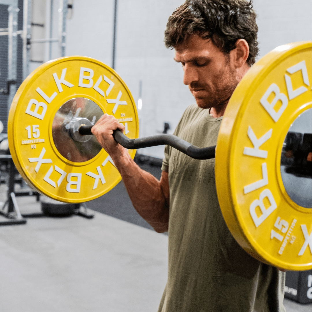 Curl Bar - 9kg - BLK BOX