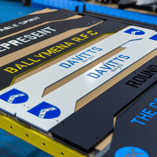 Custom Brand Plate - BLK BOX