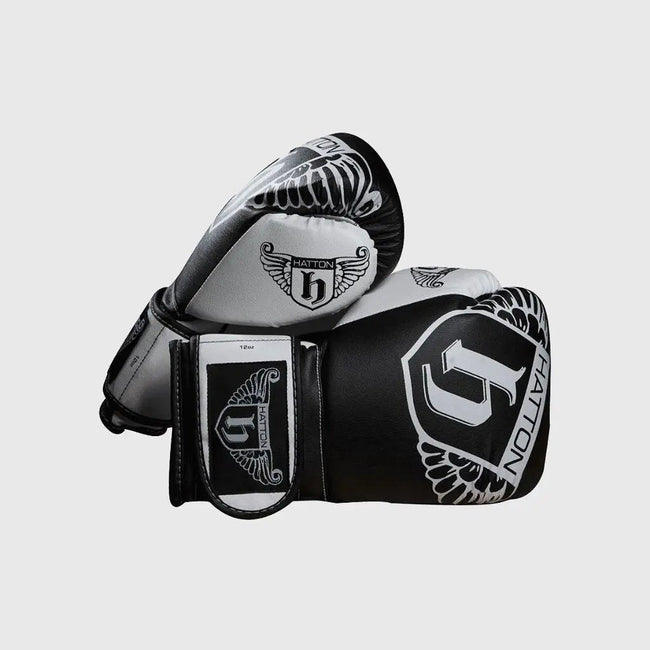 Hatton Boxing PU Boxing Gloves - BLK BOX