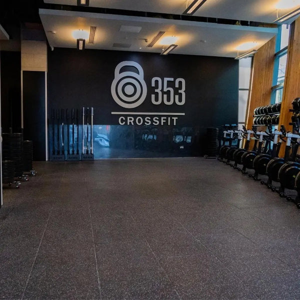 High Impact Gym Tile - 40mm (1m x 0.5m) - BLK BOX