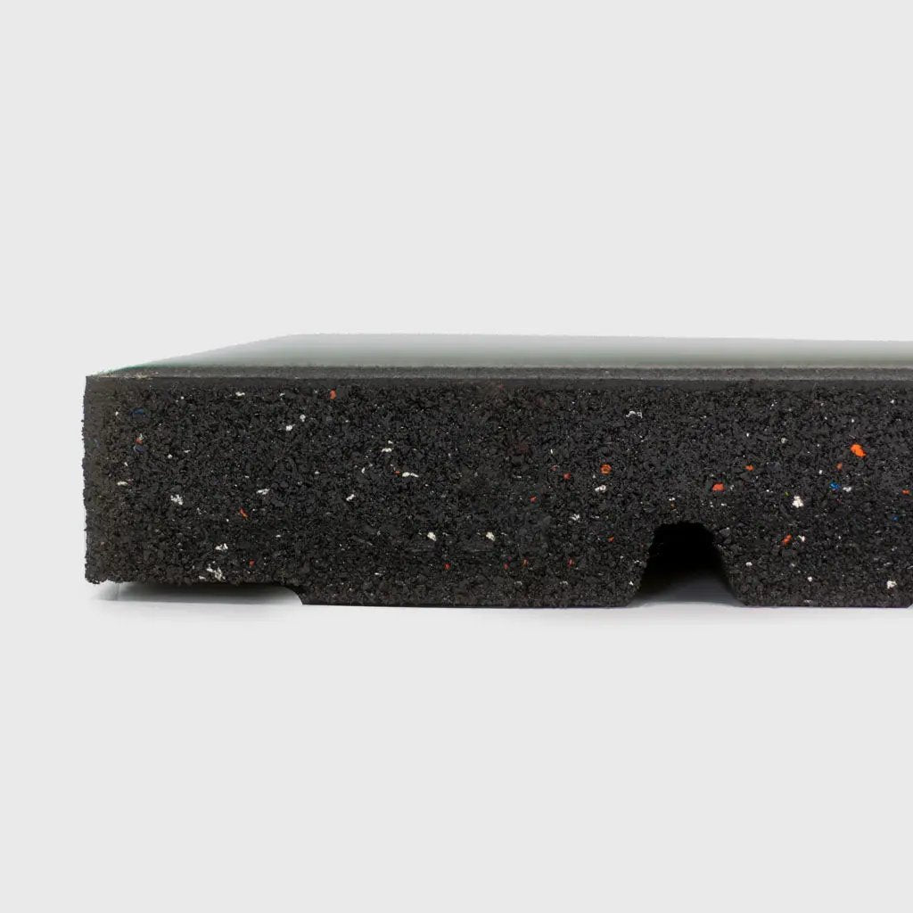 High Impact Gym Tile - 40mm (1m x 0.5m) - BLK BOX