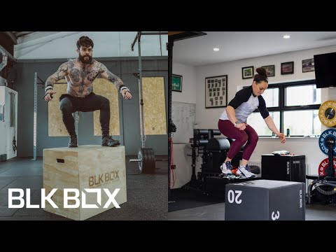 BLK BOX 3 en 1 caja de salto Plyo de madera