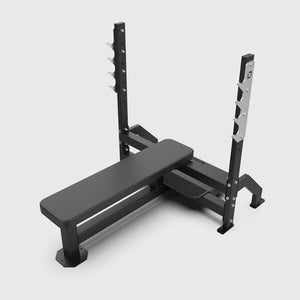 BLK BOX Olympic Flat Bench – front view