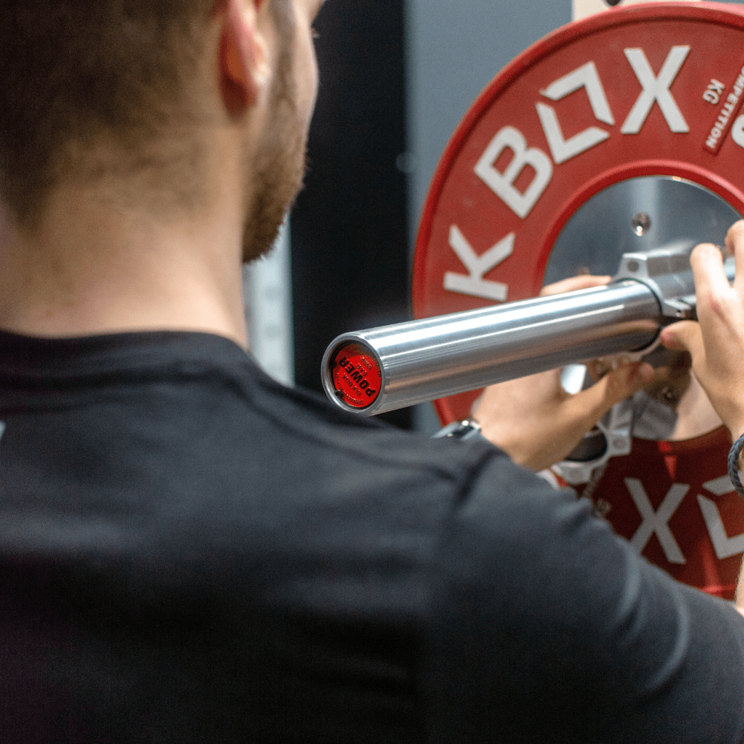 Power Bar - 20kg 7ft Barbell - BLK BOX