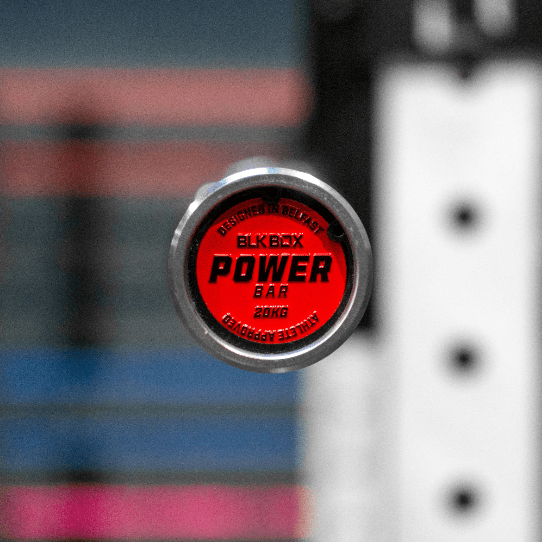 Power Bar - 20kg 7ft Barbell - BLK BOX