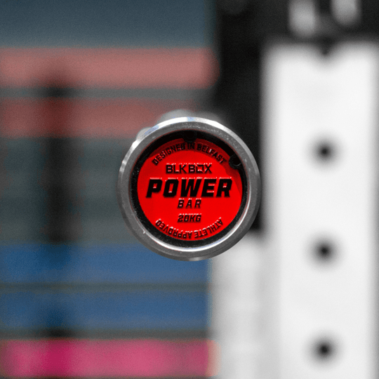 Power Bar - 20kg 7ft Barbell - BLK BOX