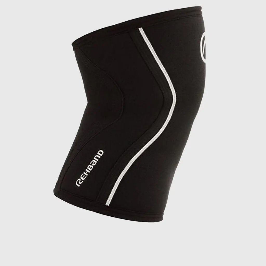 Rehband RX 5mm Knee Sleeve - BLK BOX
