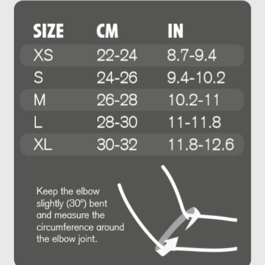 Rehband RX Elbow Sleeve - BLK BOX