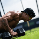 Rubber Hex Dumbbell Weight Set: 2.5kg - 50kg - BLK BOX