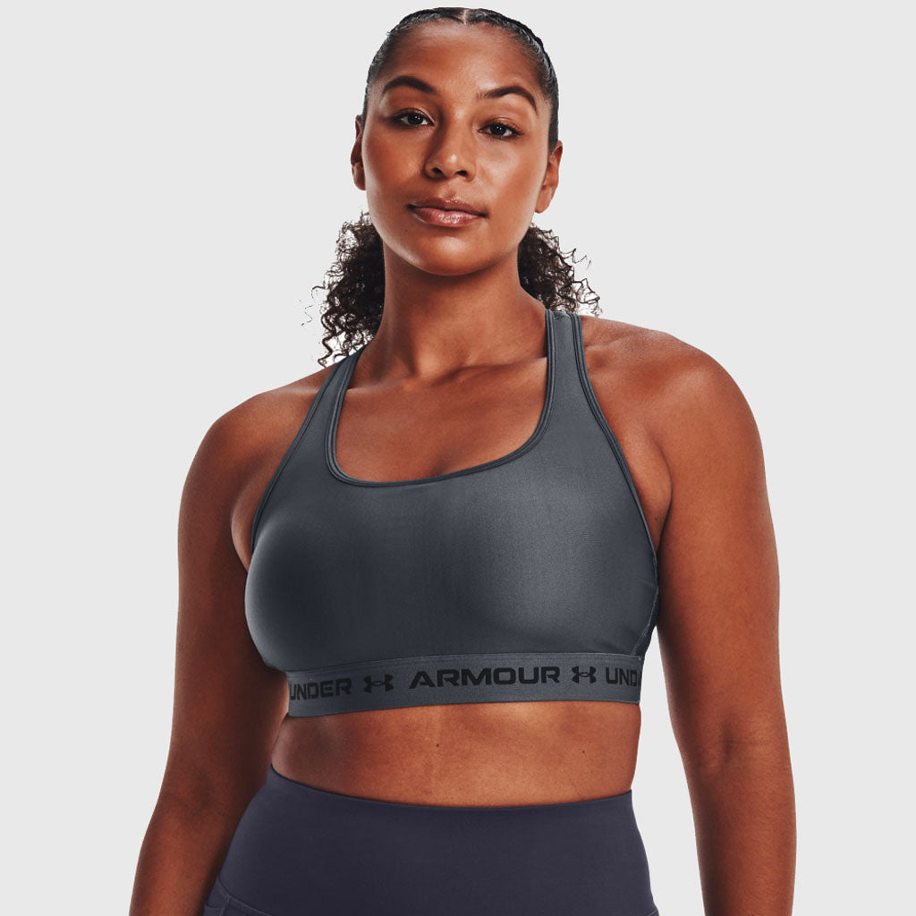 Under Armour Women's Mid Crossback Sports Bra, Apparel