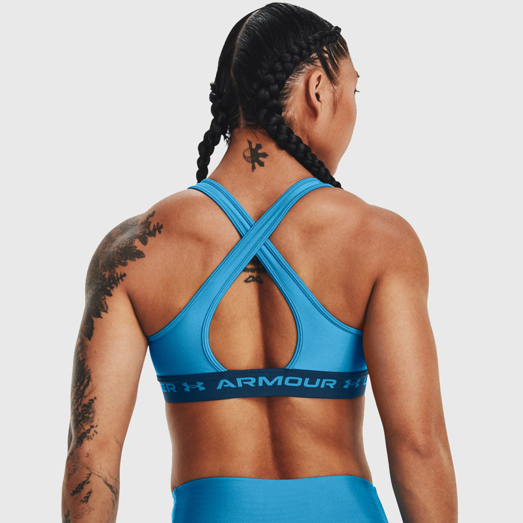 Under Armour Women's Mid Crossback Sports Bra