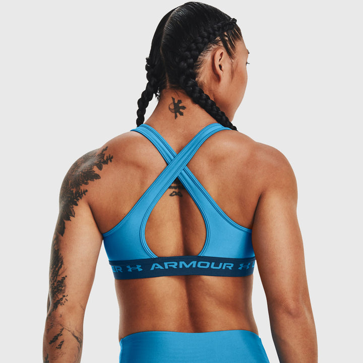 Under Armour Women's Mid Crossback Sports Bra