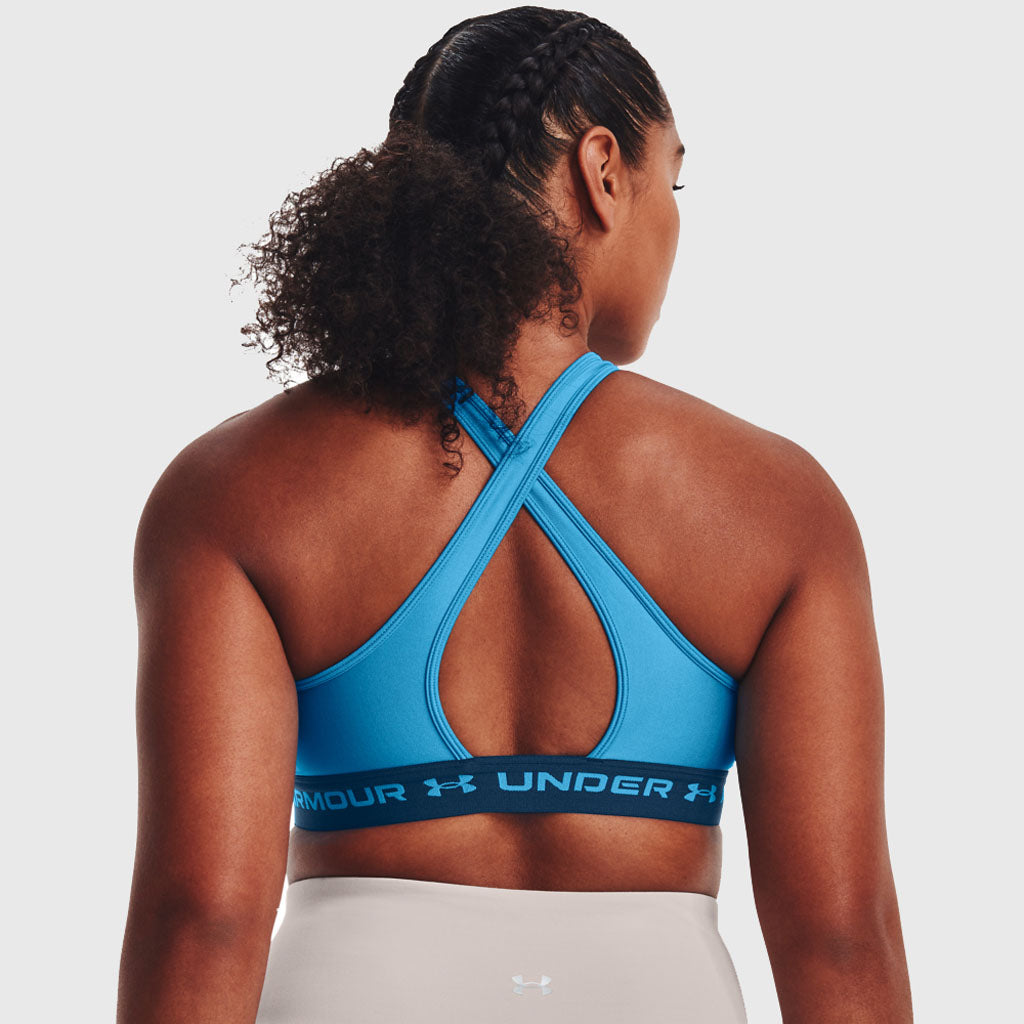 Under Armour Women's Mid Crossback Sports Bra