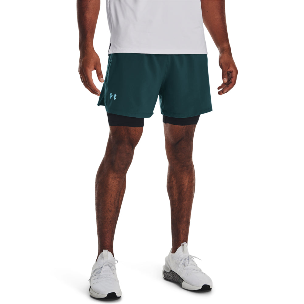 Under Armour Men's Iso-Chill Run 2-in-1 Shorts