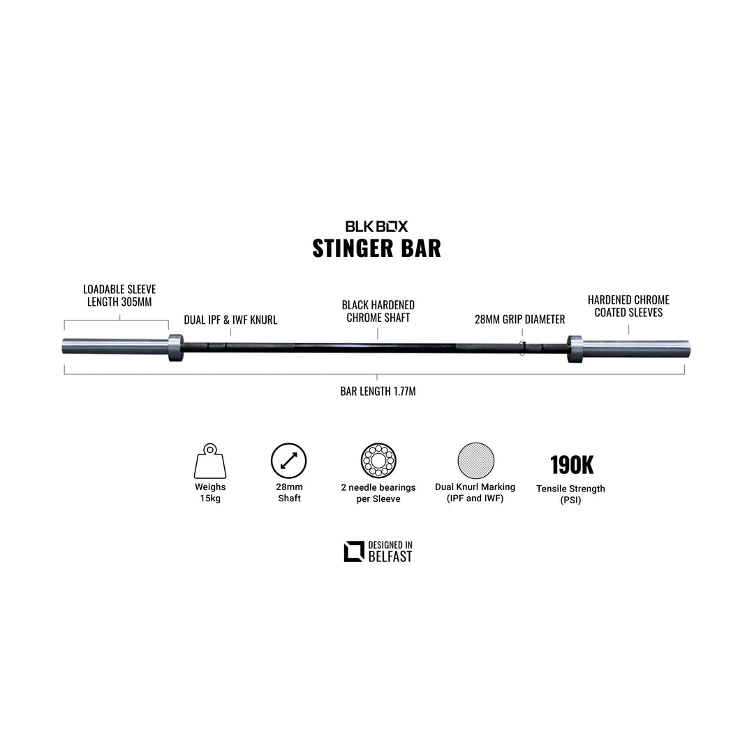 Stinger Bar - 15kg - BLK BOX