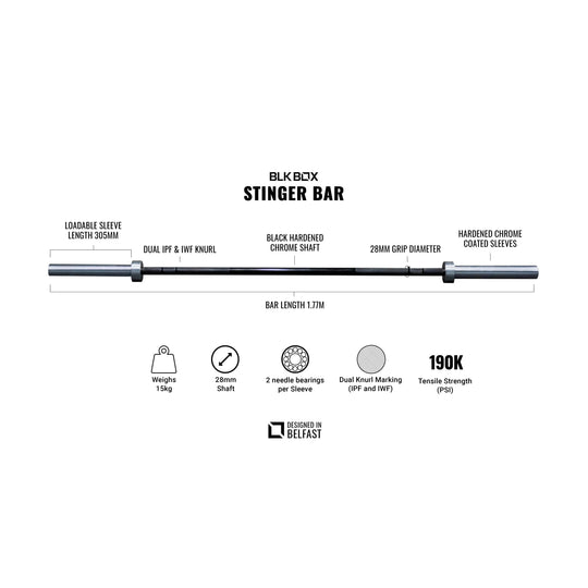 Stinger Bar - 15kg - BLK BOX