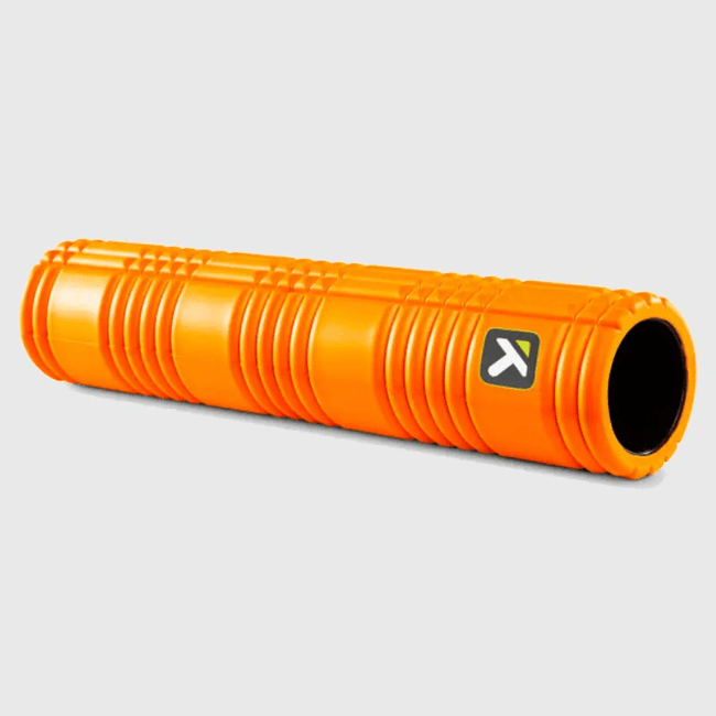 The GRID 2.0 Trigger Point Foam Roller (Orange) - BLK BOX