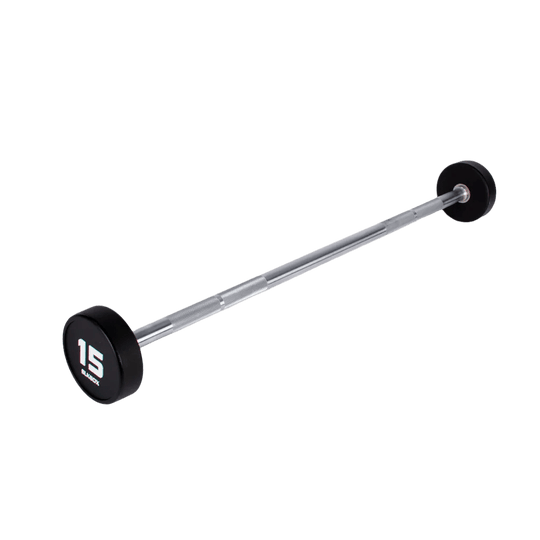 Urethane Fixed Barbell - BLK BOX