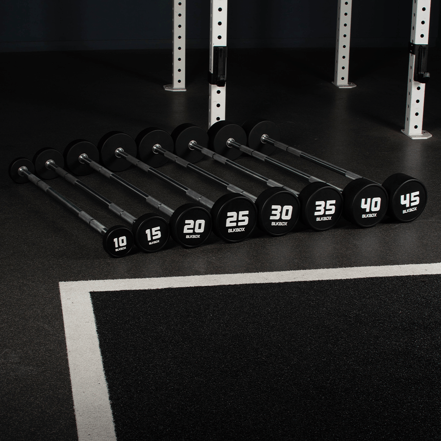 Urethane Fixed Barbell - BLK BOX