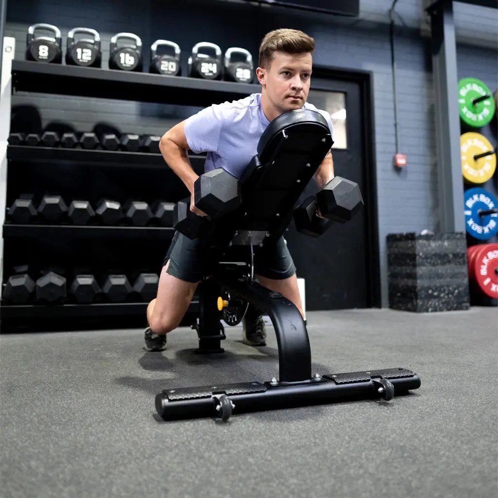 Adjustable Bench & Hex Dumbbell Set