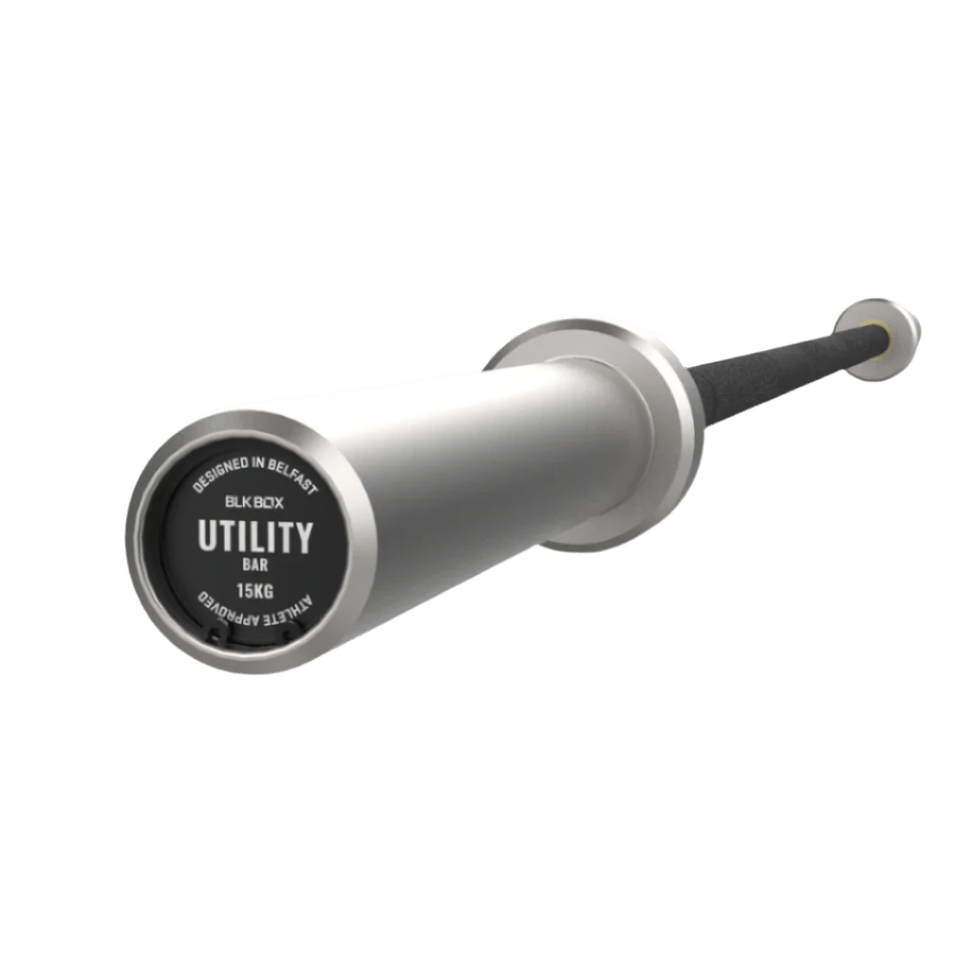 Utility Bar - 15kg Olympic Barbell - BLK BOX
