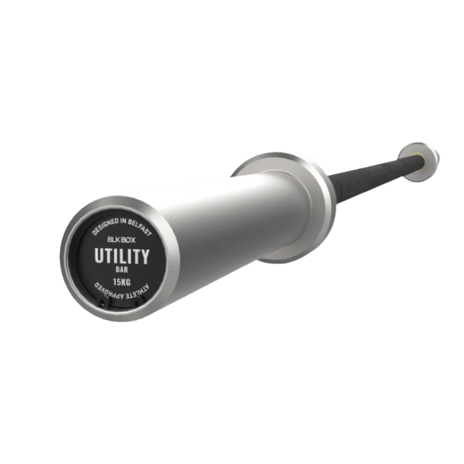 Utility Bar - 15kg Olympic Barbell - BLK BOX