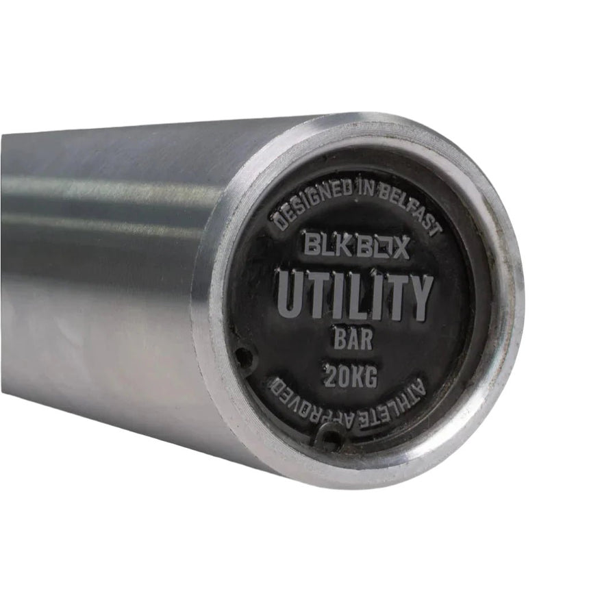 BLK BOX Utility Bar 20kg 7ft Olympic Barbell – full length