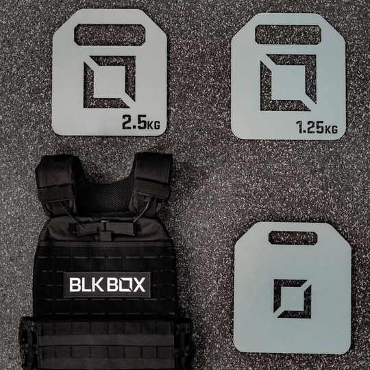 Utility Weight Vest and Plate Bundle - BLK BOX
