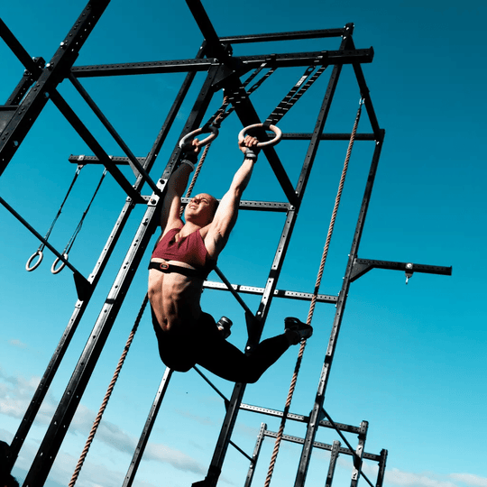 Wooden Competition Gymnastics Rings - BLK BOX