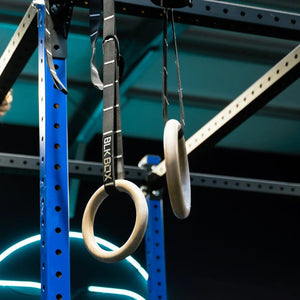 Wooden Gym Rings - BLK BOX