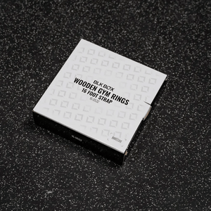 Wooden Gym Rings - BLK BOX
