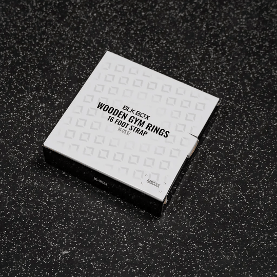 Wooden Gym Rings - BLK BOX